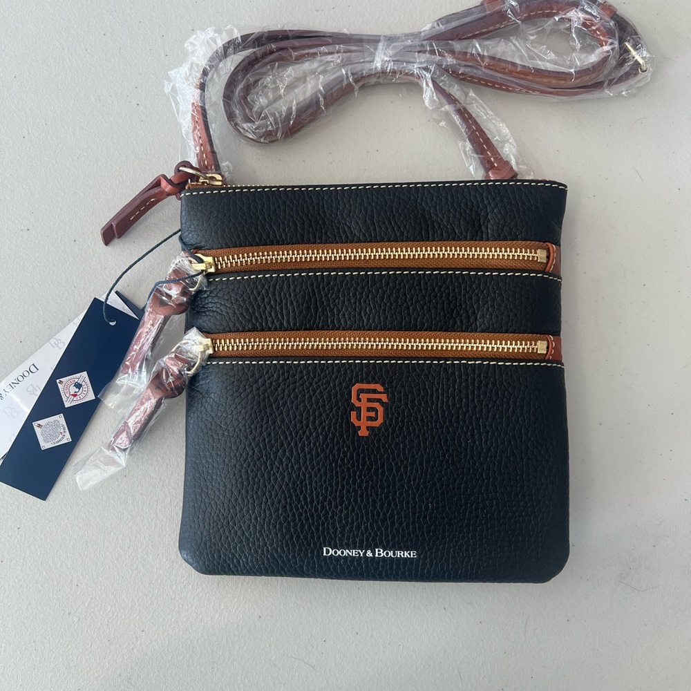 Dooney & Bourke Black Crossbody Bag - SF Giants